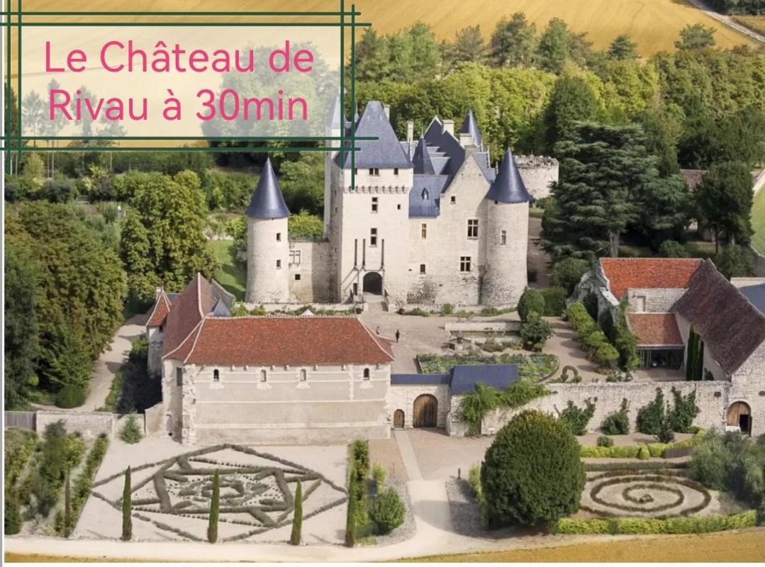 Gite De Charme Dans Un Cadre Calme Et Reposant Chatellerault Exterior photo